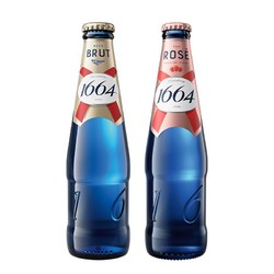 Kronenbourg 1664凯旋 法式1664啤酒法蓝250*1+桃红250*1