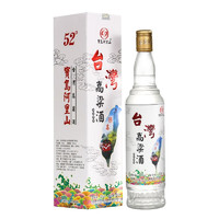 宝岛阿里山 高粱酒 52%vol 浓香型白酒 450ml、