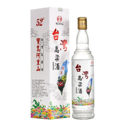 宝岛阿里山 高粱酒 52%vol 浓香型白酒 450ml、