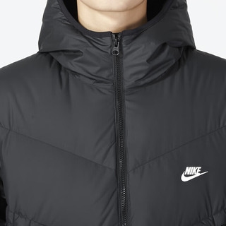 耐克（NIKE）羽绒服男装女装冬季 2023运动服户外保暖连帽长款羽绒外套 DV1134-010 L(175/92A)