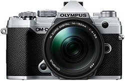 OLYMPUS 奥林巴斯 OM-D E-M5 Mark IIIV207091SU000 Body w/ 14-150mm Black Lens Kit 银色