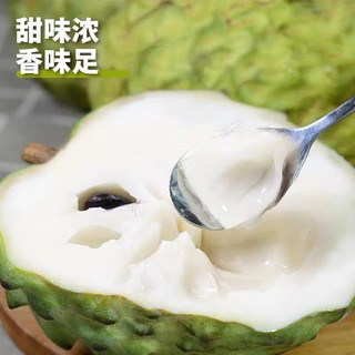 三萌果蔬【可选】凤梨牛奶释迦果果王 新鲜大目释迦水果摩尼果番荔枝 3斤大果