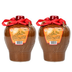 88vip女儿红绍兴黄酒三年陈1500ml2坛装绍兴酒花雕酒绍兴老酒