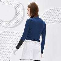 高尔夫女装休闲流行针织衫女修身针织长袖上衣