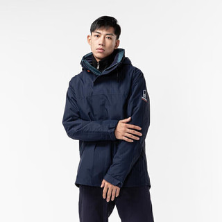 DECATHLON 迪卡侬 航海加棉夹克防水保暖外套 100 M Navy 藏青色 4324671 L.