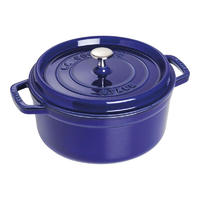 staub 珐宝 炖锅(22cm、2.6L、铸铁、天蓝色)