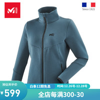 觅乐（MILLET） 女士弹力舒适运动高领保暖外套女 MIV8420 印度蓝-8737 M