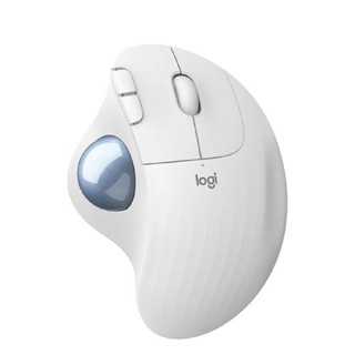 logitech 罗技 ERGO M575 2.4G蓝牙 双模无线鼠标 2000DPI 珍珠白