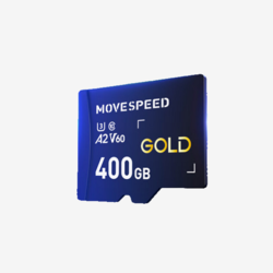 MOVE SPEED 移速 400GB TF（MicroSD）内存卡高速 V60相机存储卡手机平板游戏机 行车记录仪/监控摄像头