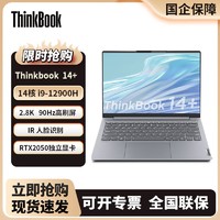 ThinkPad 思考本 联想ThinkBook 14+ 14核酷睿i9独显轻薄设计办公学生笔记本电脑