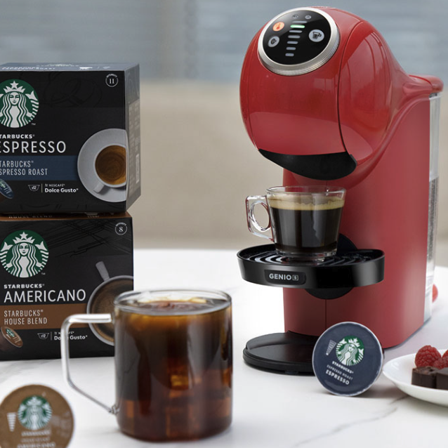Dolce Gusto Plus小精灵系列 Genio S Plus 咖啡机 红色