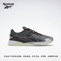 Reebok 锐步 官方2023新款男女同款NANO X3室内运动健身综合训练鞋
