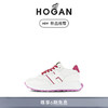 HOGAN 女鞋2024早春H641系列时尚百搭复古厚底运动鞋 白 34