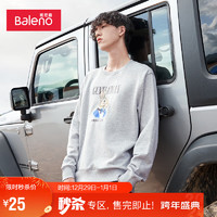 Baleno 班尼路 卡通动物印花圆领卫衣-25E