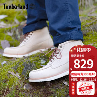 Timberland添柏岚马丁靴男鞋秋冬户外运动登山鞋中帮耐磨牛皮休闲鞋A2CB5 A2CB5269/浅泥土色  40/7