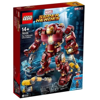 百亿补贴：LEGO 乐高 Marvel漫威超级英雄系列 76105 反浩克装甲:奥创纪元版