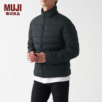 MUJI 無印良品 无印良品 轻量 便携 立领羽绒夹克男式