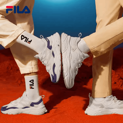 FILA 斐乐 初代经典老爹鞋情侣款火星鞋复古跑步鞋休闲鞋F12W031122F