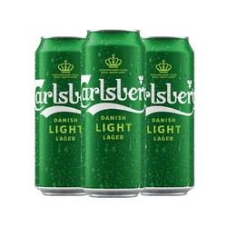Carlsberg 嘉士伯 特醇啤酒 500ml*3听 年货送礼