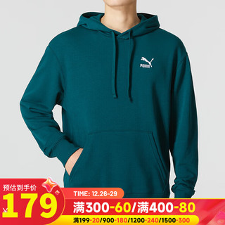 PUMA 彪马 男装上衣运动服跑步训练舒适休闲时尚套头衫卫衣 537849-24 XS(165/88A)