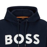 HUGO BOSS 男士休闲连帽卫衣经典Logo套头衫