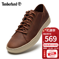 Timberland添柏岚休闲鞋男鞋户外运动板鞋通勤商务牛皮鞋A2HGE A2HGEMF13  40/7