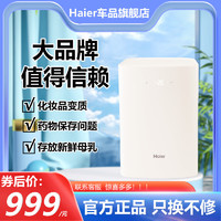 海尔（Haier）冷暖保温箱家车两用恒温柜药物冬天加热牛奶饮料保鲜冷藏办公露营 12L 车家两用 双核制冷更快更强