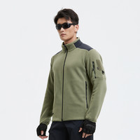 SANFO PLUS 抓绒衣Polartec P200加绒加厚男秋冬户外夹克