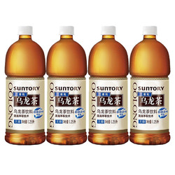 SUNTORY 三得利 无糖乌龙茶 大瓶茶饮料1.25L