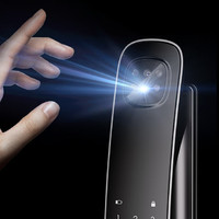 京东京造 S2 Pro Max掌静脉智能门锁 猫眼大屏全自动指纹3D人脸识别电子锁