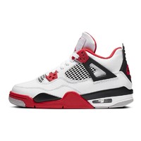 AIR JORDAN 正代系列 Air Jordan 4 女子篮球鞋 白/火焰红