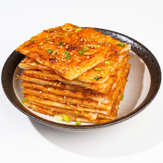 粮全其美 酱香饼 1.1kg 10片 煎饼果子烤冷面 千层饼手抓饼 酱香饼酱