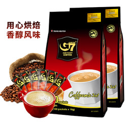 G7 COFFEE 中原咖啡 中原G7咖啡16g*100条