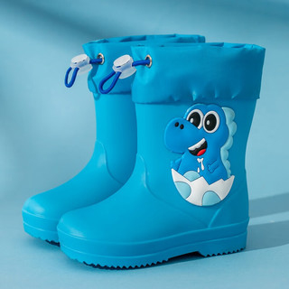 海迪洛 儿童雨鞋 防滑束口防水收口水鞋