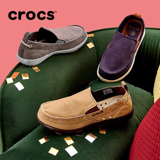 crocs 卡骆驰 运动帆布鞋