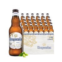 Hoegaarden 福佳 比利时小麦 白啤酒 330ml*24瓶