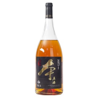 塔牌绍兴黄酒本色花雕酒传统手工冬酿原酒 2013年本原酒 1.38L 1瓶 单瓶装