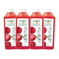 WEICHUAN 味全 每日C果汁饮料杨梅汁复合果蔬汁900ml×4瓶