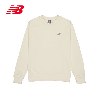 NEW BALANCE 男款冬季经典简约时尚圆领针织卫衣套头衫 LIN MT41507 XL