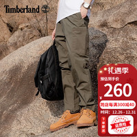 Timberland添柏岚男裤休闲裤秋冬 户外运动长裤宽松透气直筒工装裤A2EW7 A2EW7A58/军绿色 30/170-74A