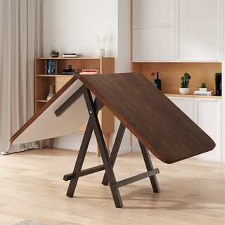 SAMEDREAM 小户型折叠桌餐桌家用长方形简易吃饭桌子户外摆摊地摊可便携桌椅