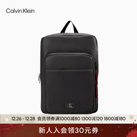 Calvin Klein Jeans24春夏男简约方标商务通勤方形双肩背提包新年HH3915 066-月雾灰 OS