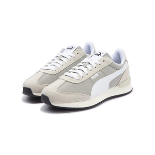 彪马（PUMA） 男女同款复古休闲鞋 R78 NYLON RETRO 399250 烟灰色-白-沉灰色-02 38