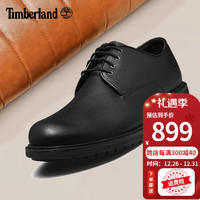 Timberland添柏岚休闲鞋男鞋秋冬 户外运动通勤牛皮英伦商务皮鞋5549R 5549R001/黑色  40/7