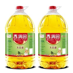 香满园 大豆油10L*2家庭用商用