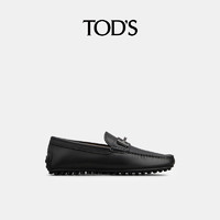 TOD'S 托德斯 官方正品2023秋冬新款男士TIMELESS SLIM真皮豆豆鞋