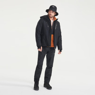 AIGLE【滑雪系列】艾高冬季GTX防风防雨保暖棉服外套男 黑色 AP864 M(175/92A)