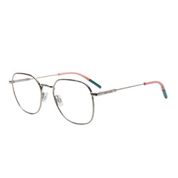 TOMMY HILFIGER 汤米·希尔费格 汤米希尔费格女款光学眼镜架亮银色镜框近视眼镜框0091 010 52mm
