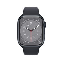 Apple 苹果 Watch Series 8 智能手表GPS+蜂窝款41毫米铝金属运动款 午夜色 美版 原封未激活原装配件苹果认证翻新