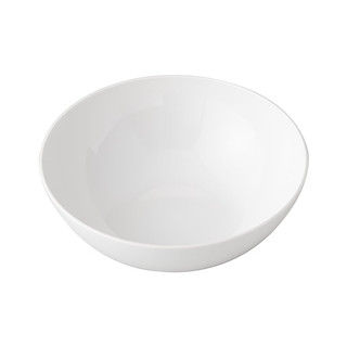 NITORI宜得利家居 餐厅厨房餐具碗 两面拨水加工 18cm碗 白色